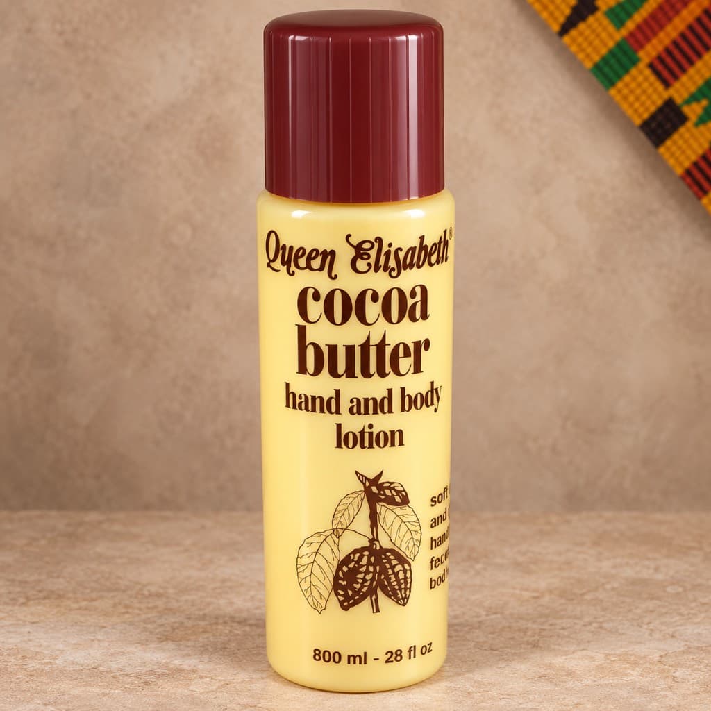 Queen Elisabeth Cocoa Butter Hand and Body Lotion