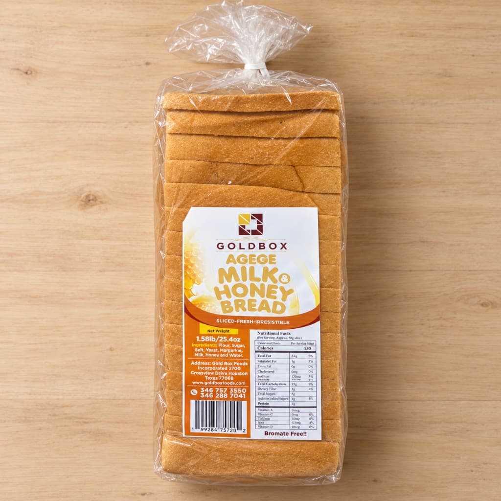 Goldbox Agege Milk and Honey Bread